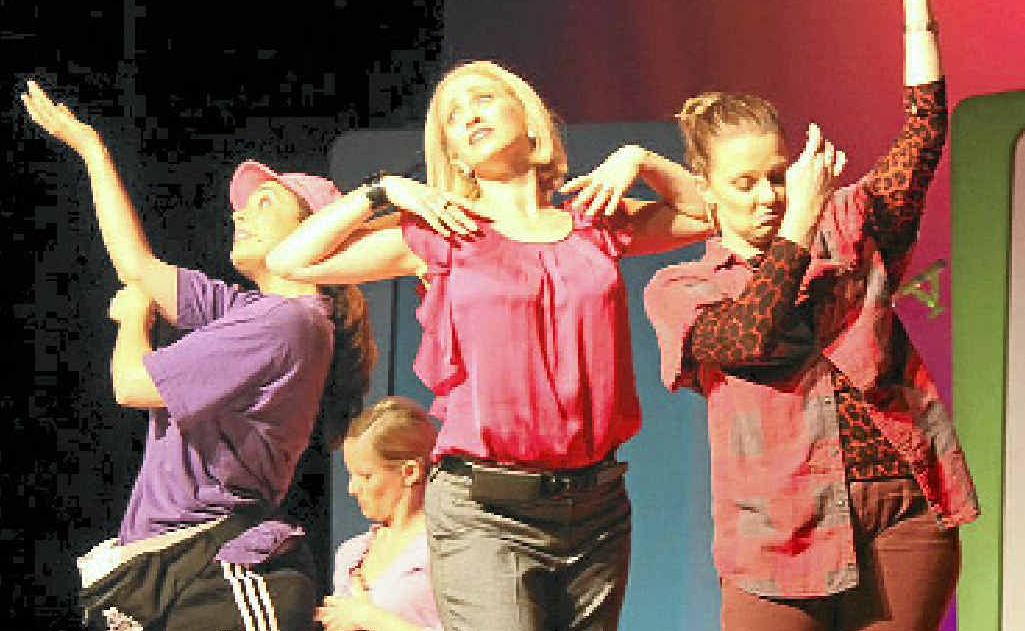 The cast of Motherhood The Musical which played to an appreciative crowd of women at the Civic Centre. The cast of Motherhood The Musical which played to an appreciative crowd of women at the Civic Centre.